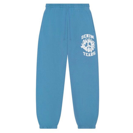 Denim Tears Light Blue University Sweatpants