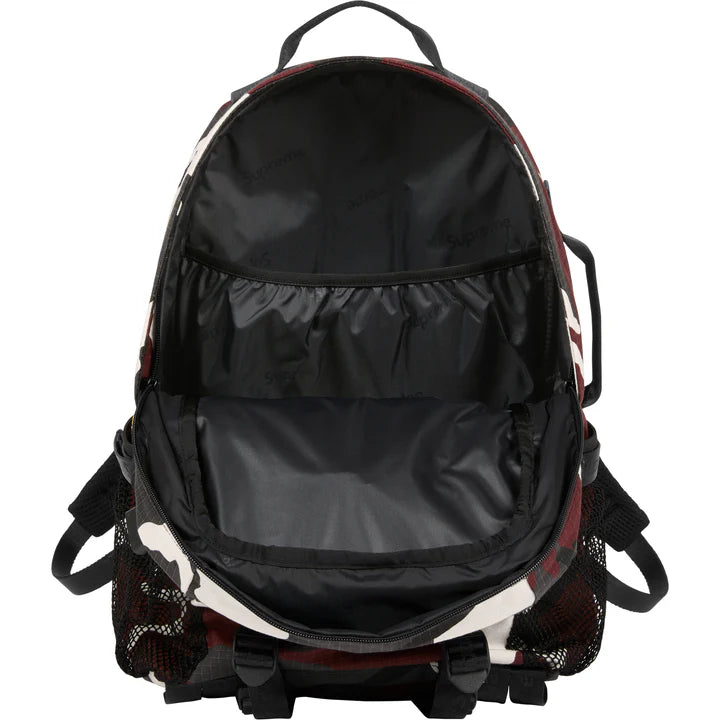 Supreme Red Camo Backpack SS26