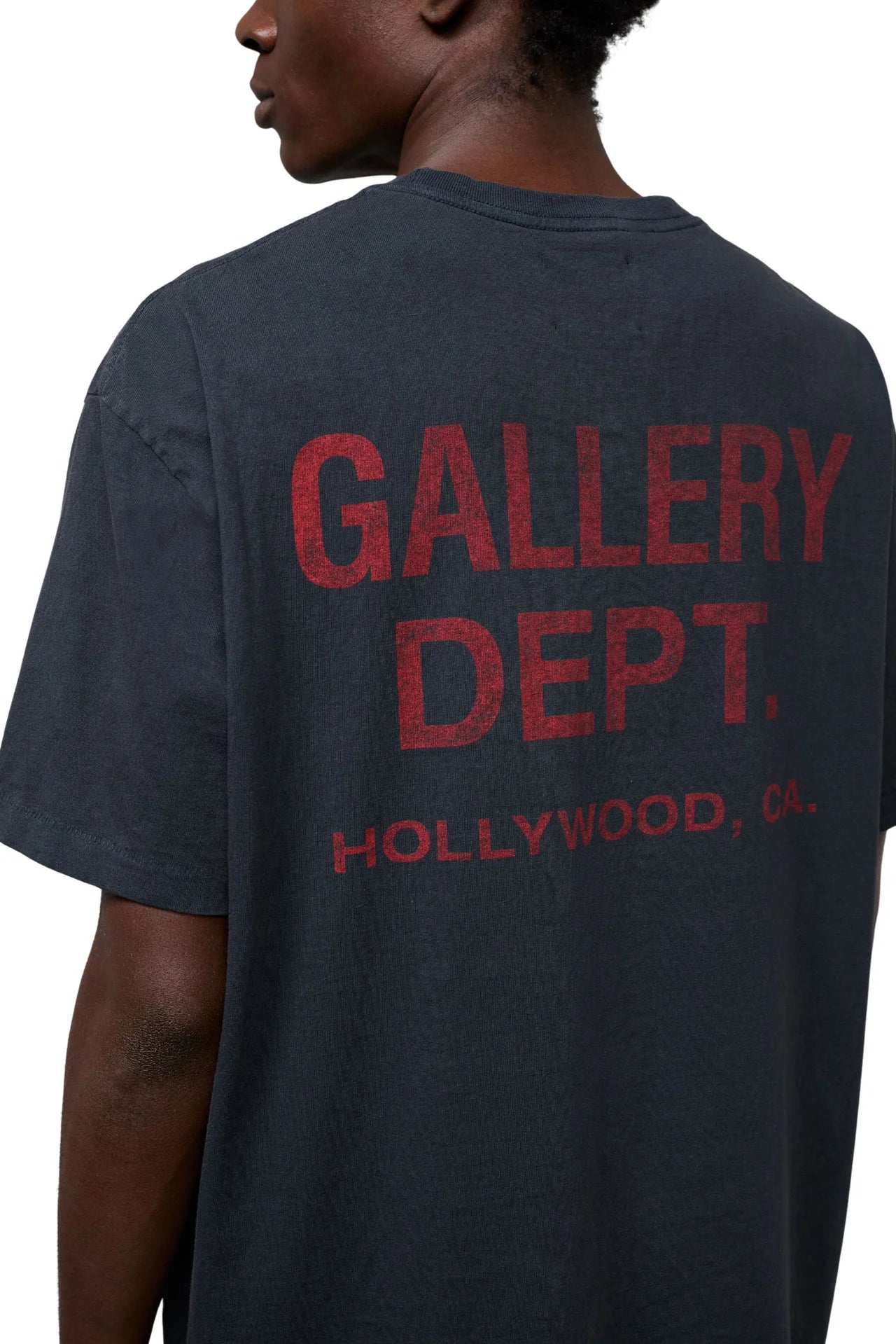 Gallery Dept Black Souvenir Logo T-Shirt