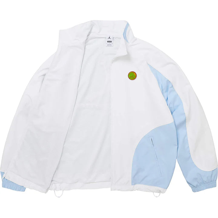 Supreme Jordan White Track Jacket