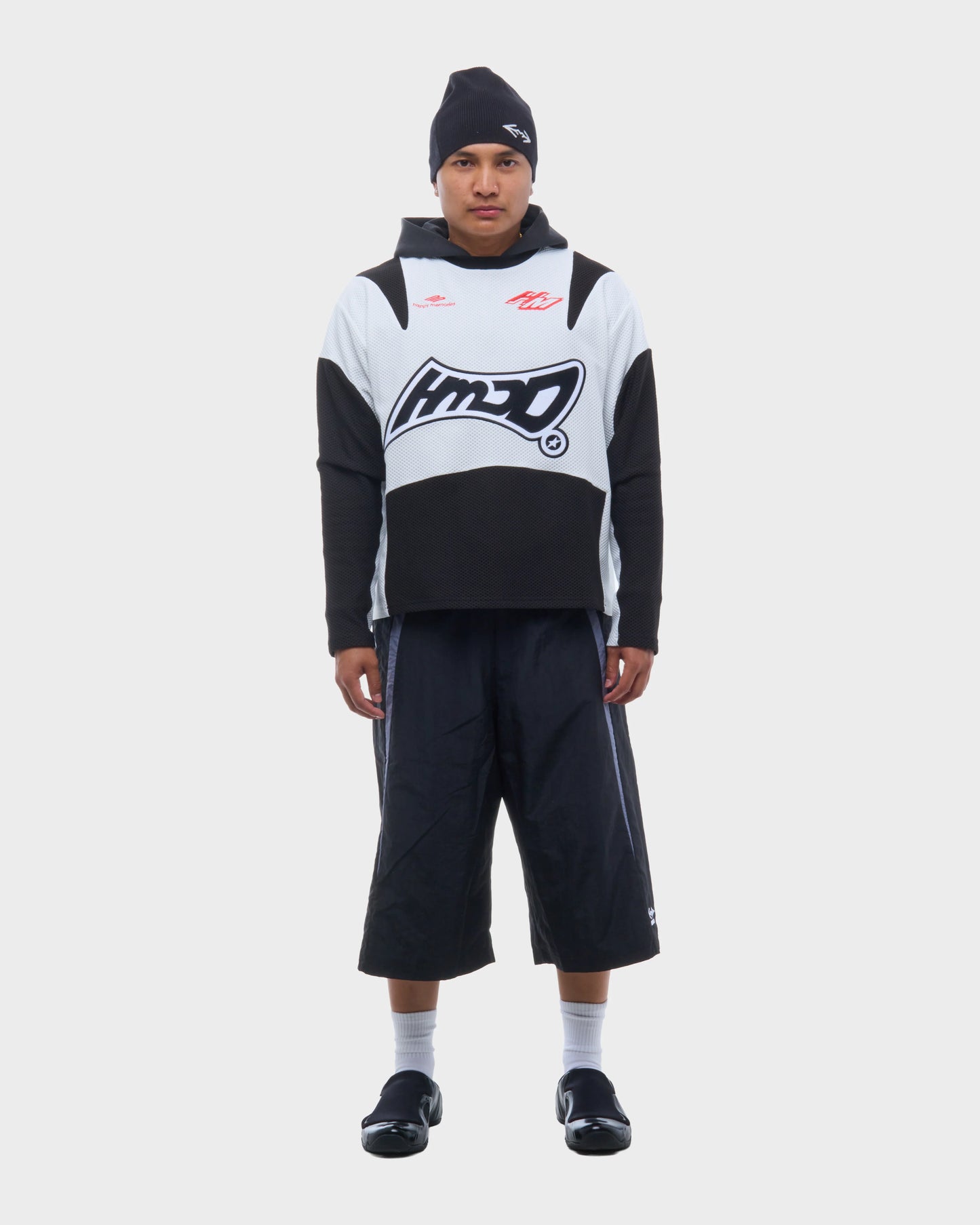 HMDD Black Juggernaut 3/4 Shorts