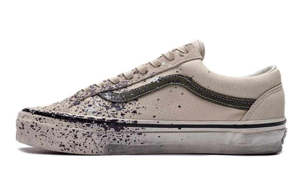 Vans LX Turtle Dove Paint Splatter Old Skool