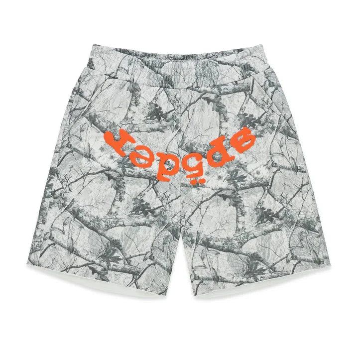 Sp5der White Camo Real Tree OG Web V2 Shorts