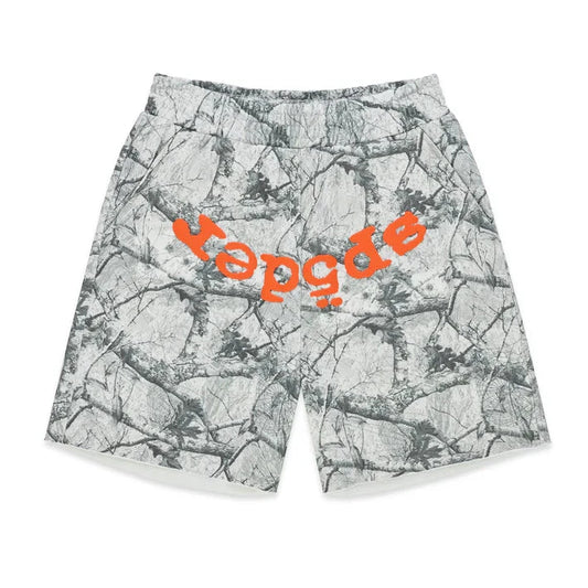 Sp5der White Camo Real Tree OG Web V2 Shorts