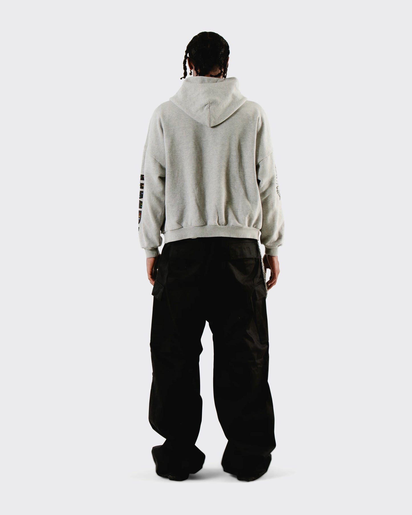 HMDD Grey Chimstone Zip Hoodie
