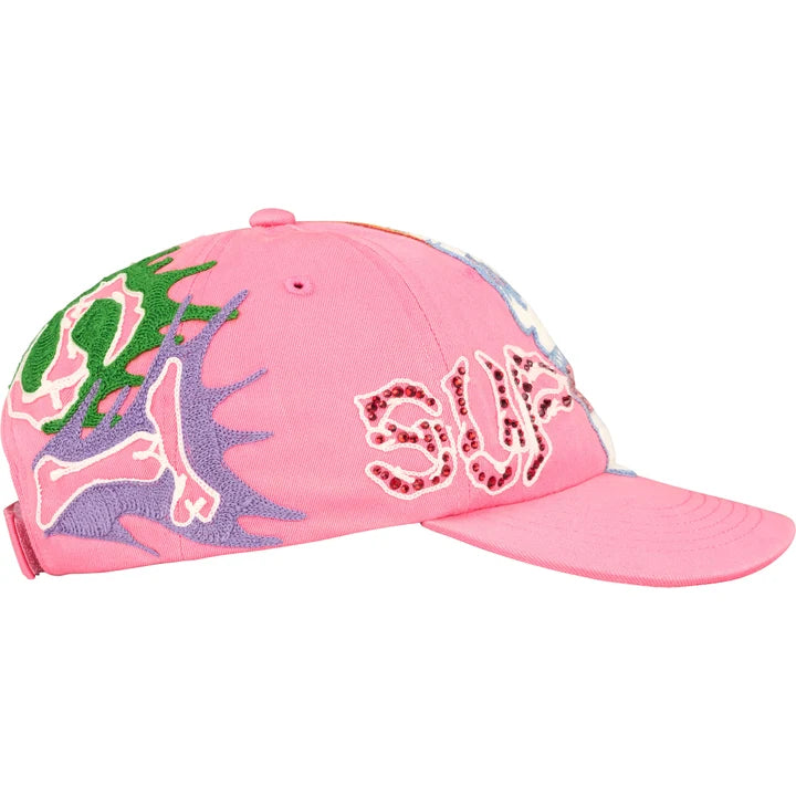 Supreme Pink WFST 6-Panel Hat