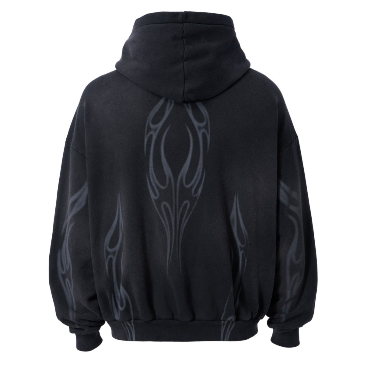 Hellstar Black Holy Cross Zip Hoodie