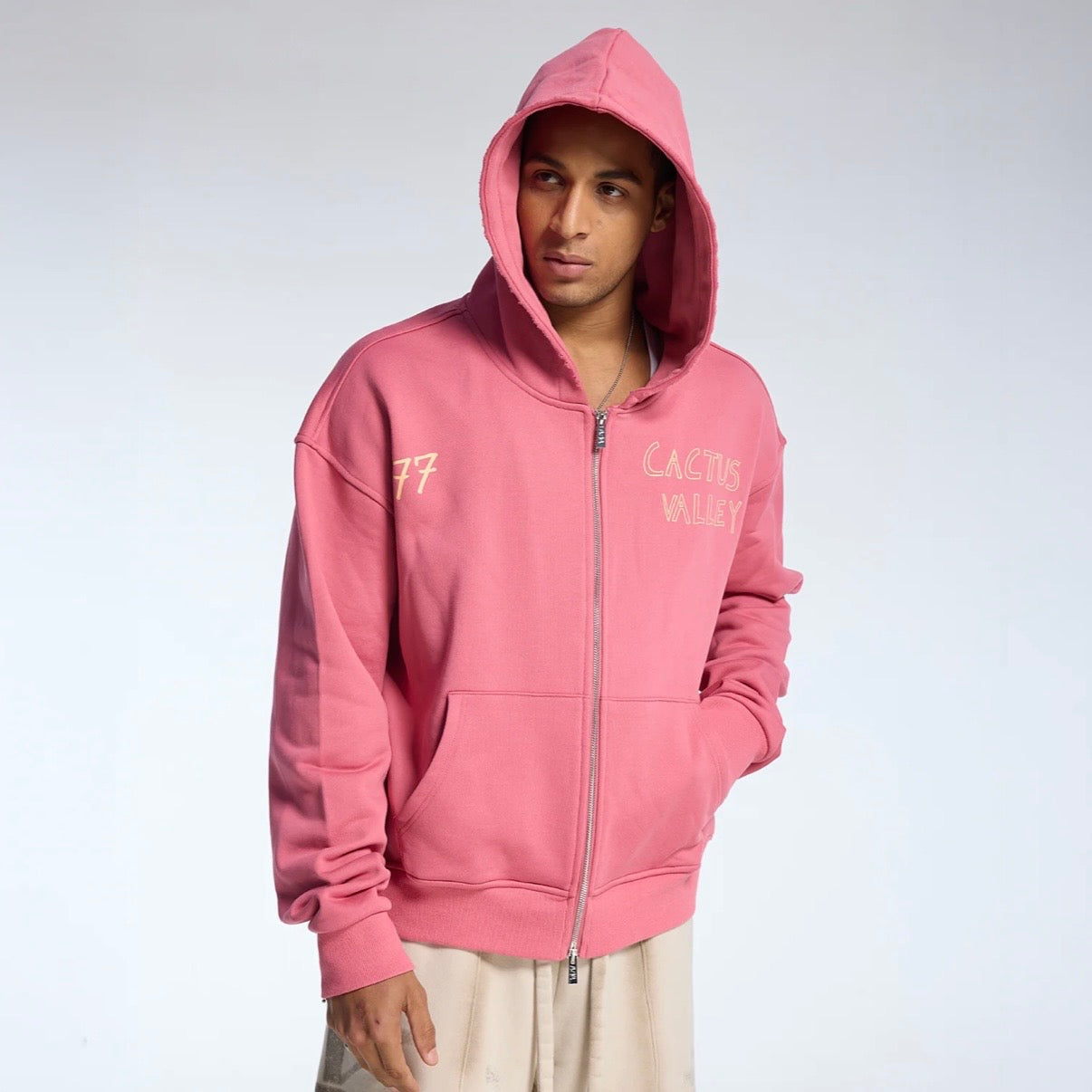 AZVA Pink Valley Love Hoodie