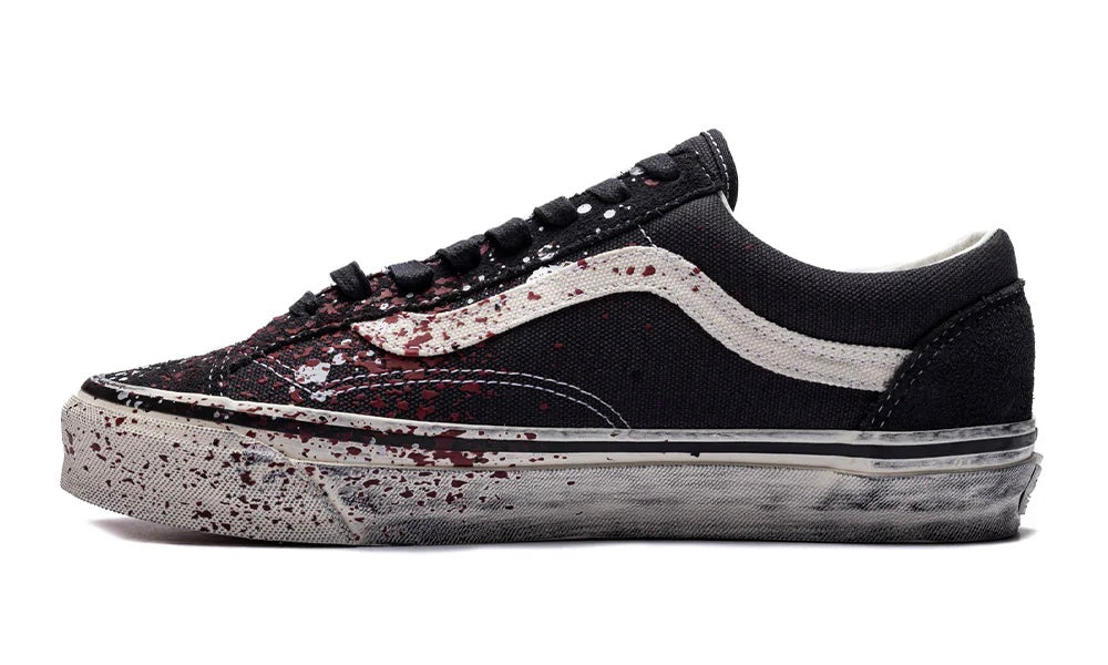Vans LX Charcoal Paint Splatter Old Skool