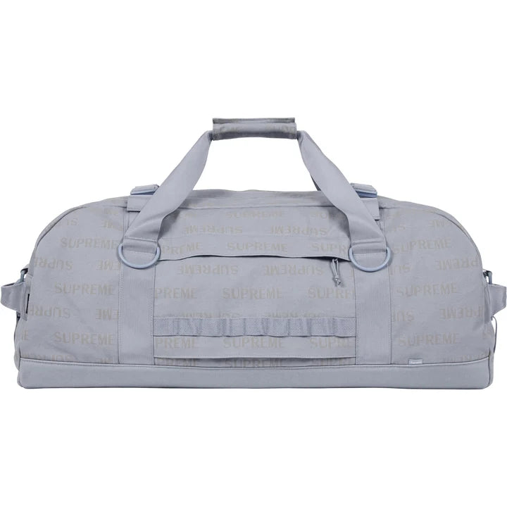 Supreme Light Blue Large Duffle Bag FW26