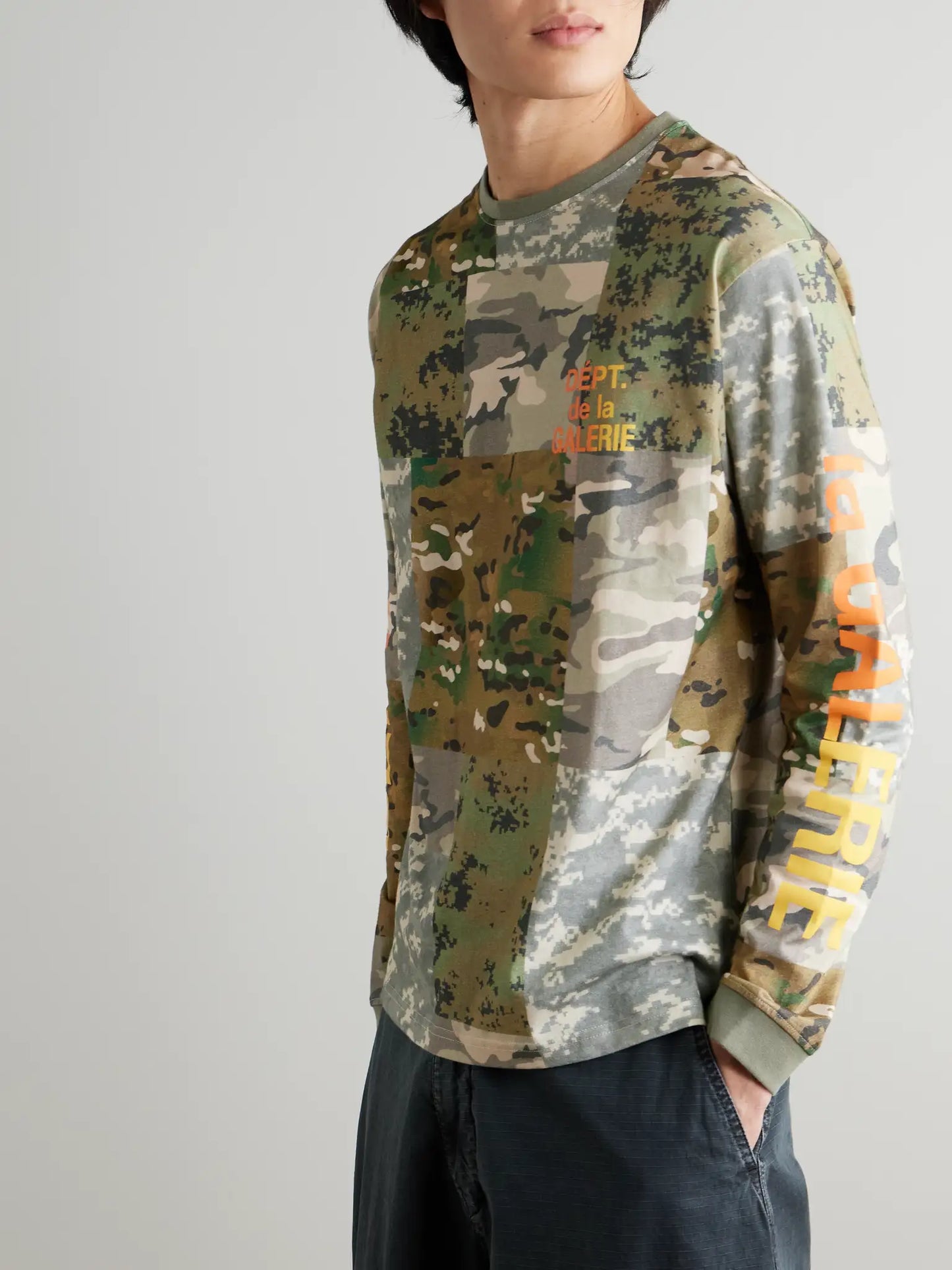 Gallery Dept Mixed Camo Long Sleeve