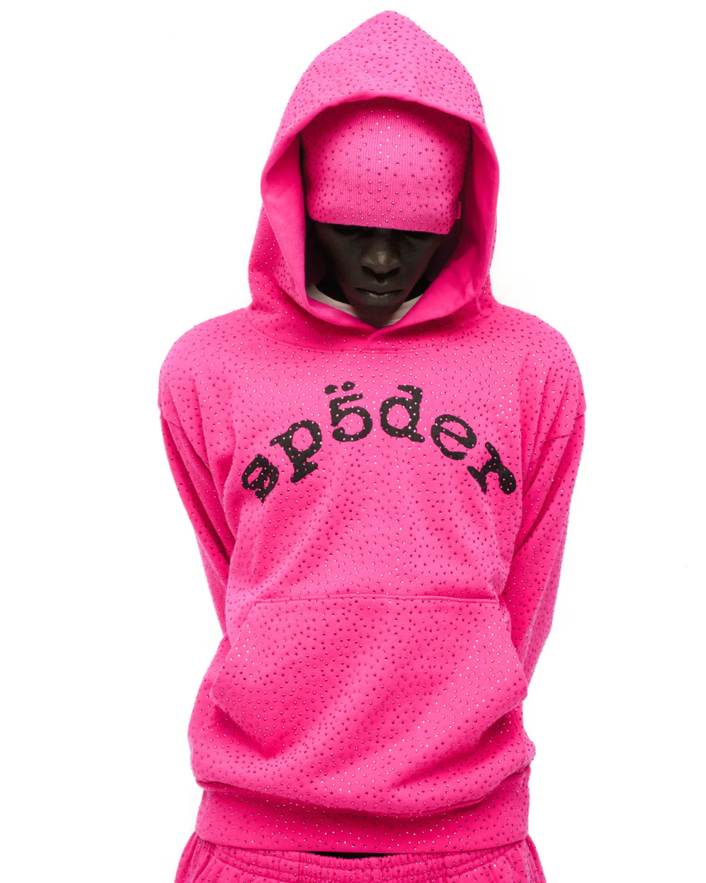 Sp5der Pink VVS Hoodie