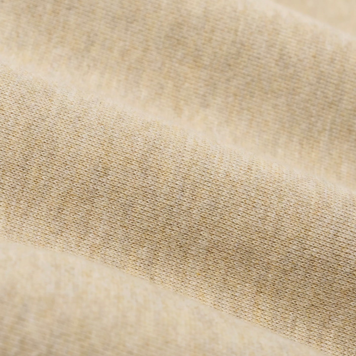 Fear of God Essentials Gold Heather Hoodie Close Up View 2