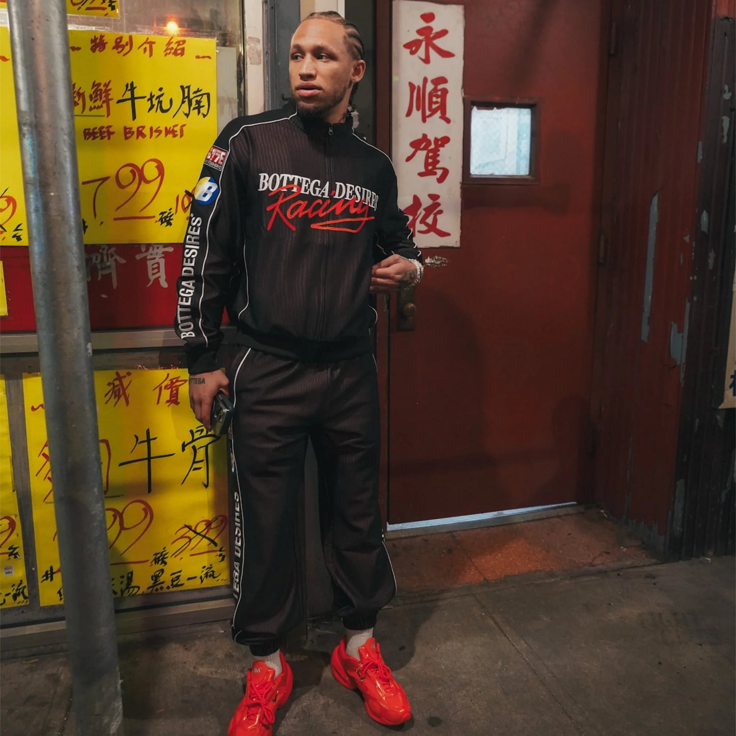 Bottega Desires Racing Tracksuit Track Pants