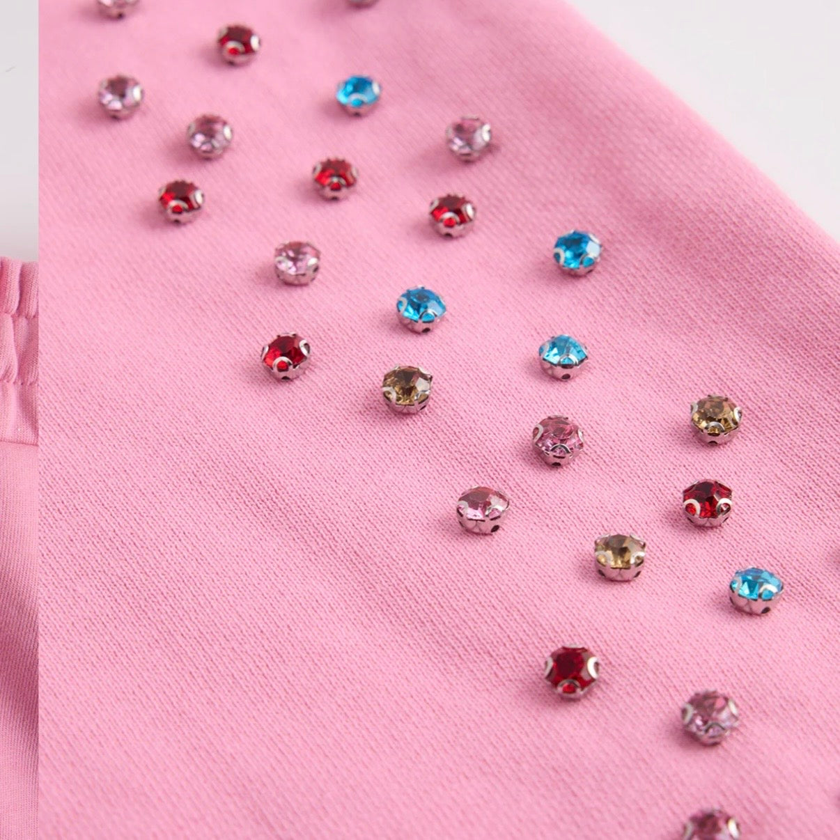 AZVA Pink Crystal Cactus Shorts