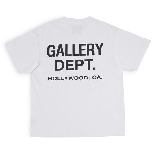 Gallery Dept White Souvenir T-Shirt Back View