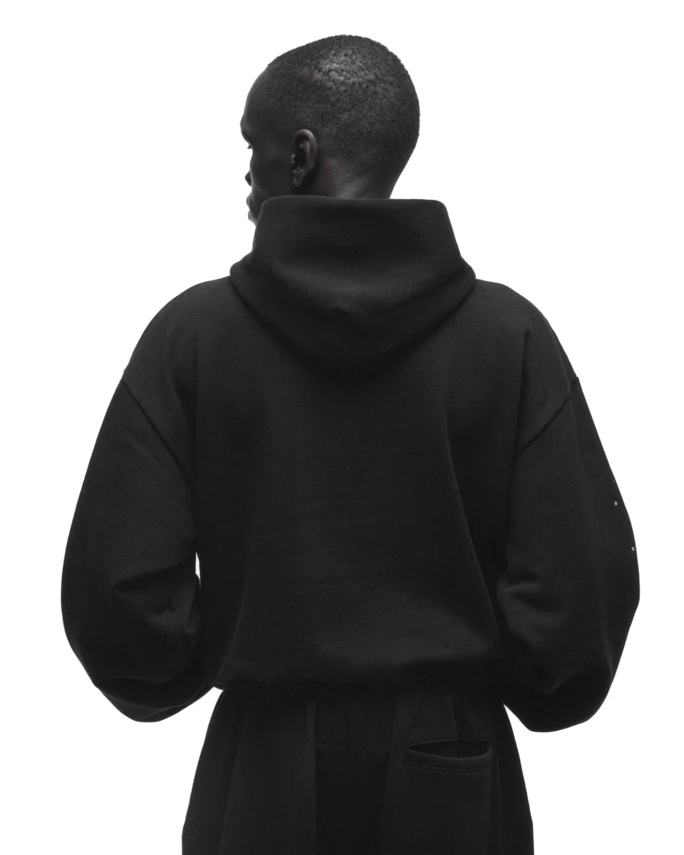 Sp5der Black Rhinestone Punk V2 Hoodie