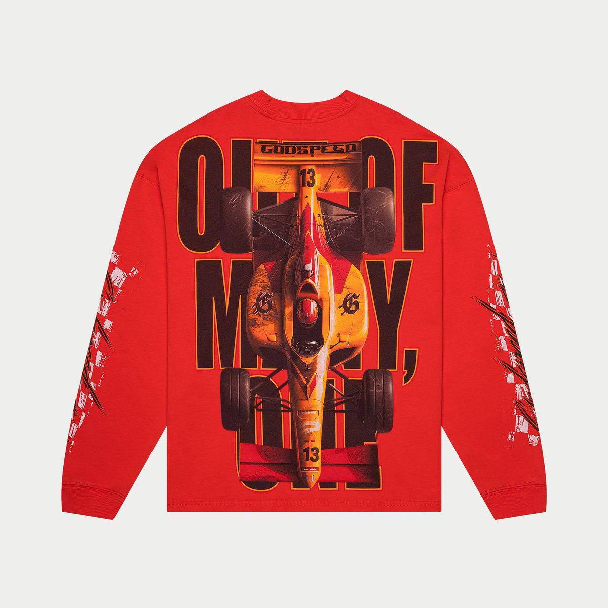 Godspeed Red F1 Finishline Long Sleeve