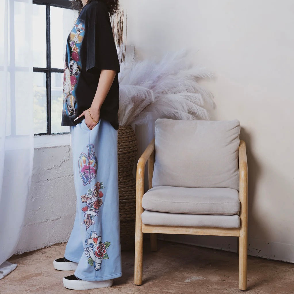 We Are Righteous Blue Risen King Sweatpants