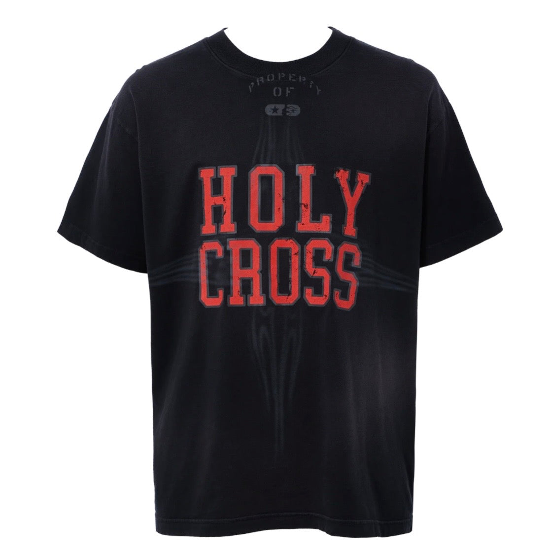 Hellstar Heather Grey Holy Cross T-Shirt