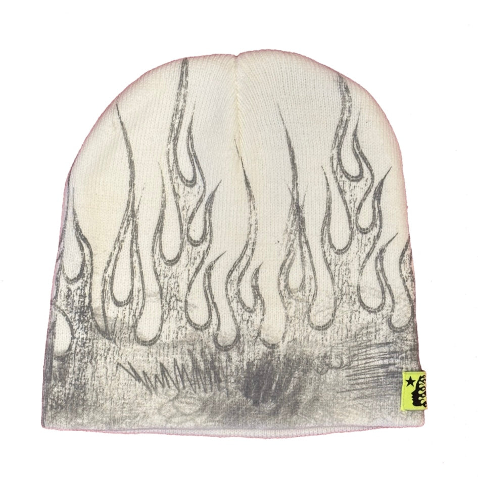 Hellstar White Flame Beanie ComplexCon Exclusive