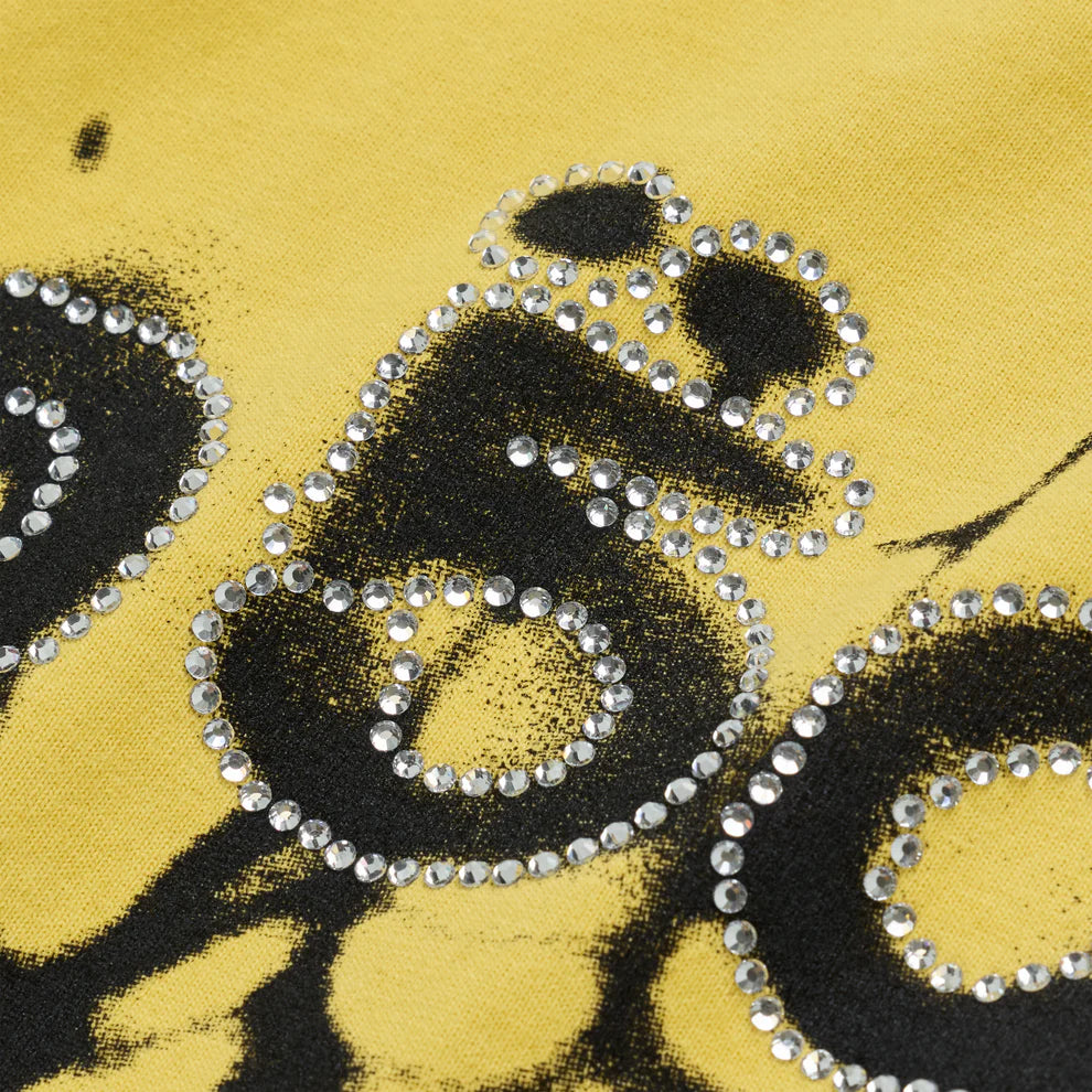 Sp5der Yellow Scattered OG Web V2 T-Shirt