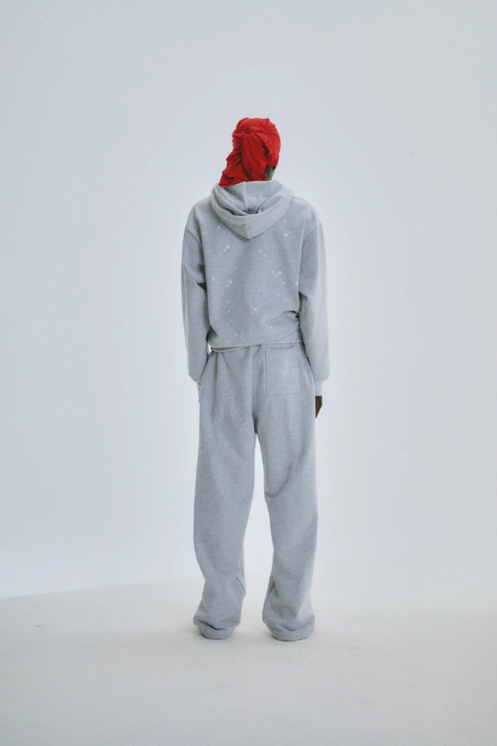 Sp5der Heather Grey Atlanta Zip Hoodie