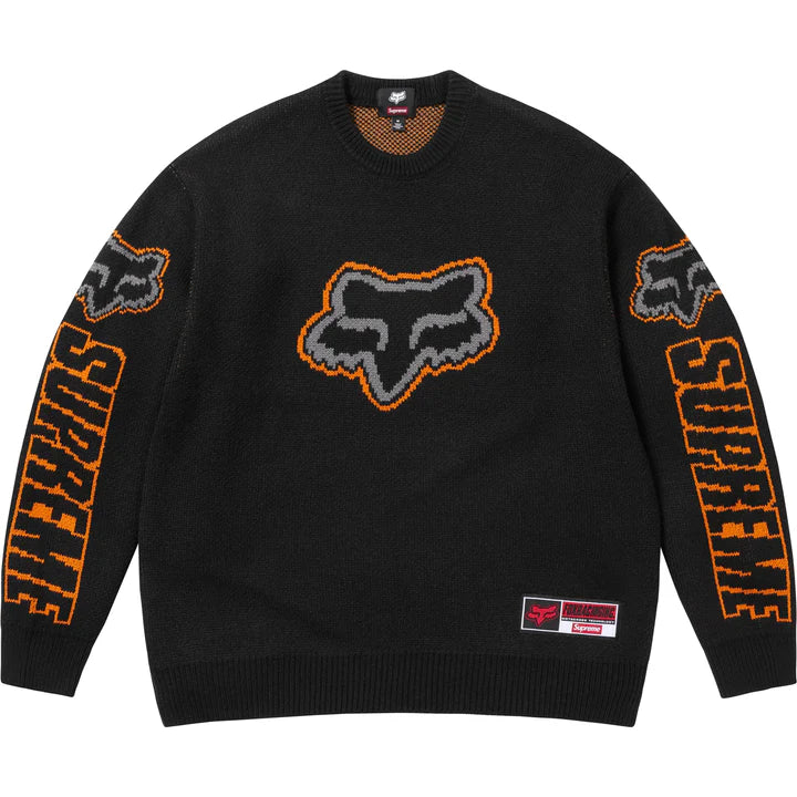 Supreme Fox Racing Black Sweater