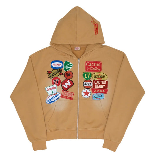 AZVA Sand Rest Stop Zip Hoodie