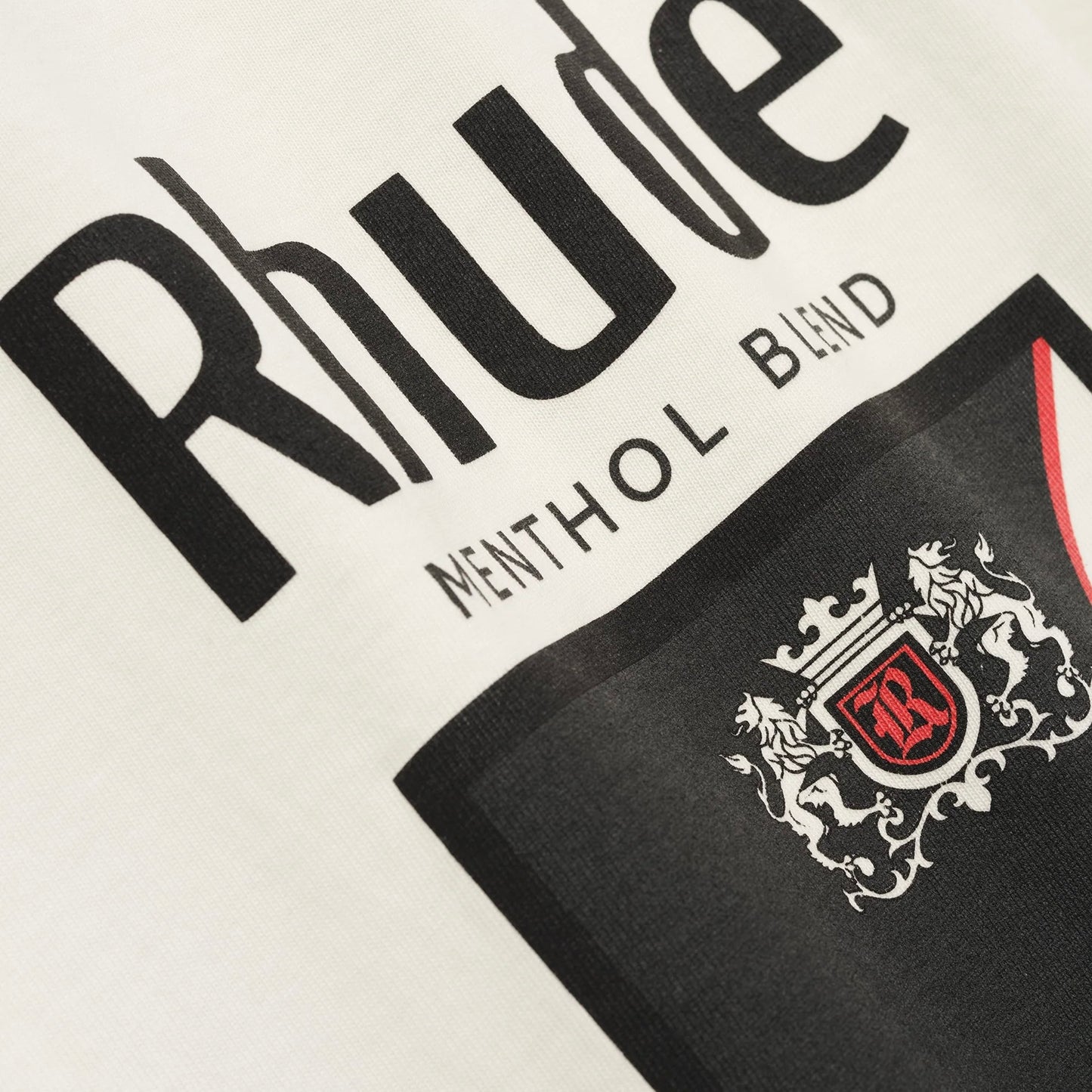 Rhude Vintage White Collins Fumar T-Shirt