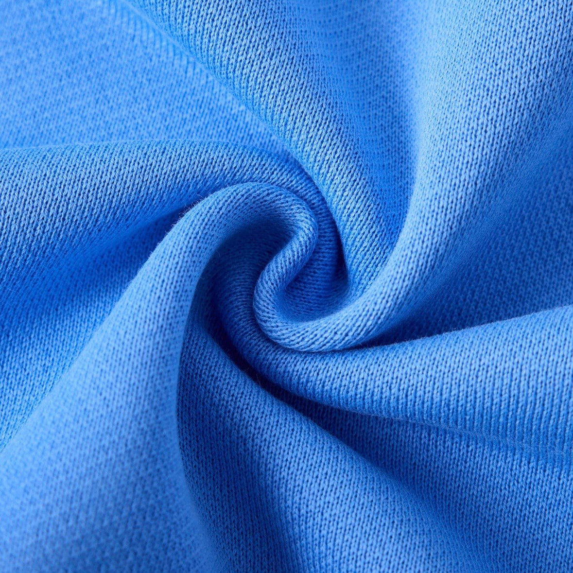 AZVA Baby Blue Crystal Cactus Zip Hoodie