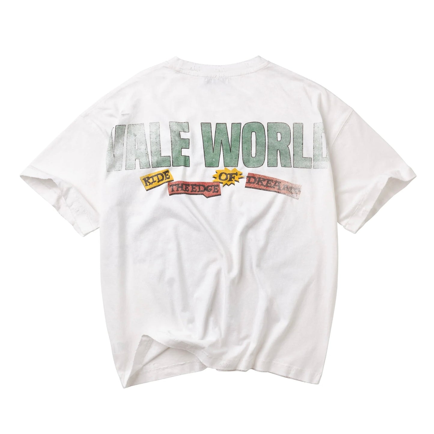 Vale White Saturday Bling T-Shirt