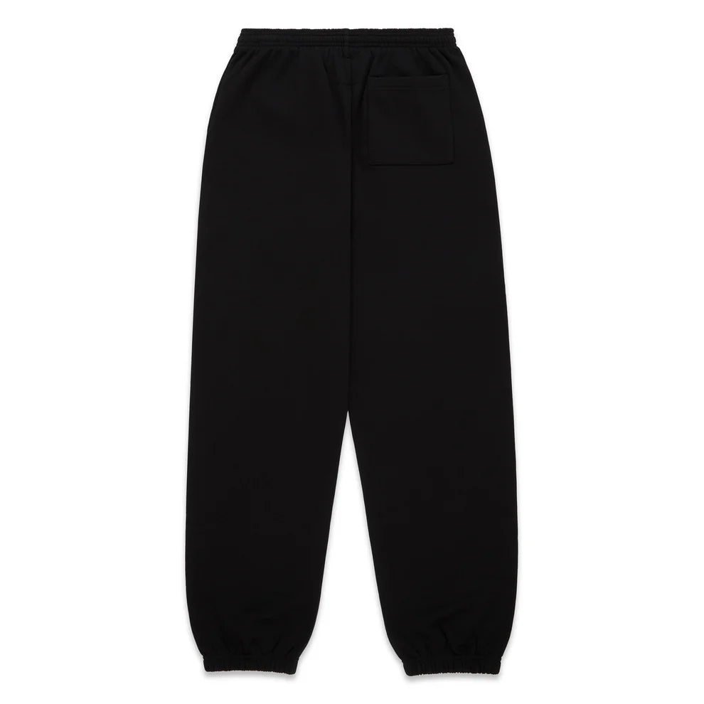 Sp5der Black Orange OG Web V2 Sweatpants
