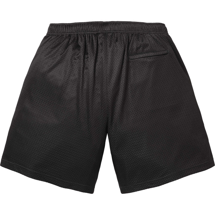 Supreme Black Rhinestone Mesh Shorts