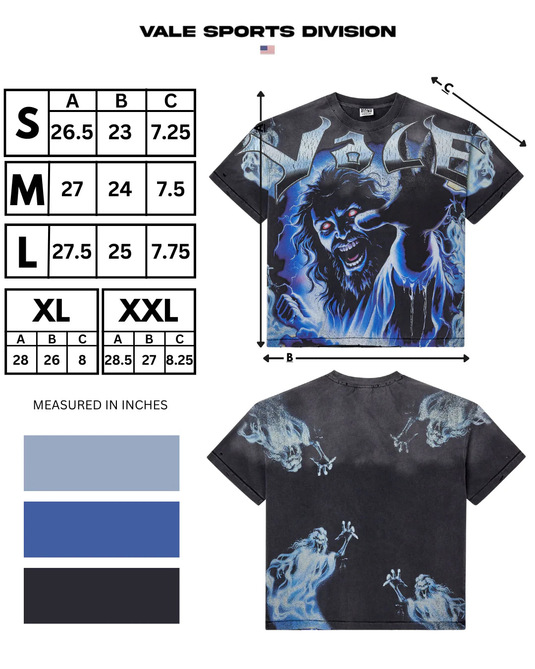 Vale Fear Big T-Shirt