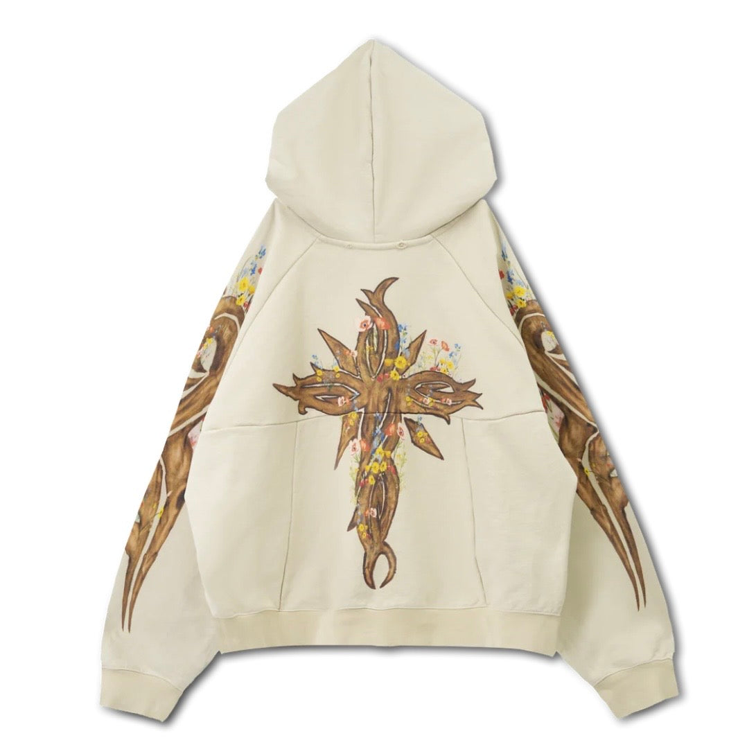 We Are Righteous Apricot Child of God Zip Hoodie