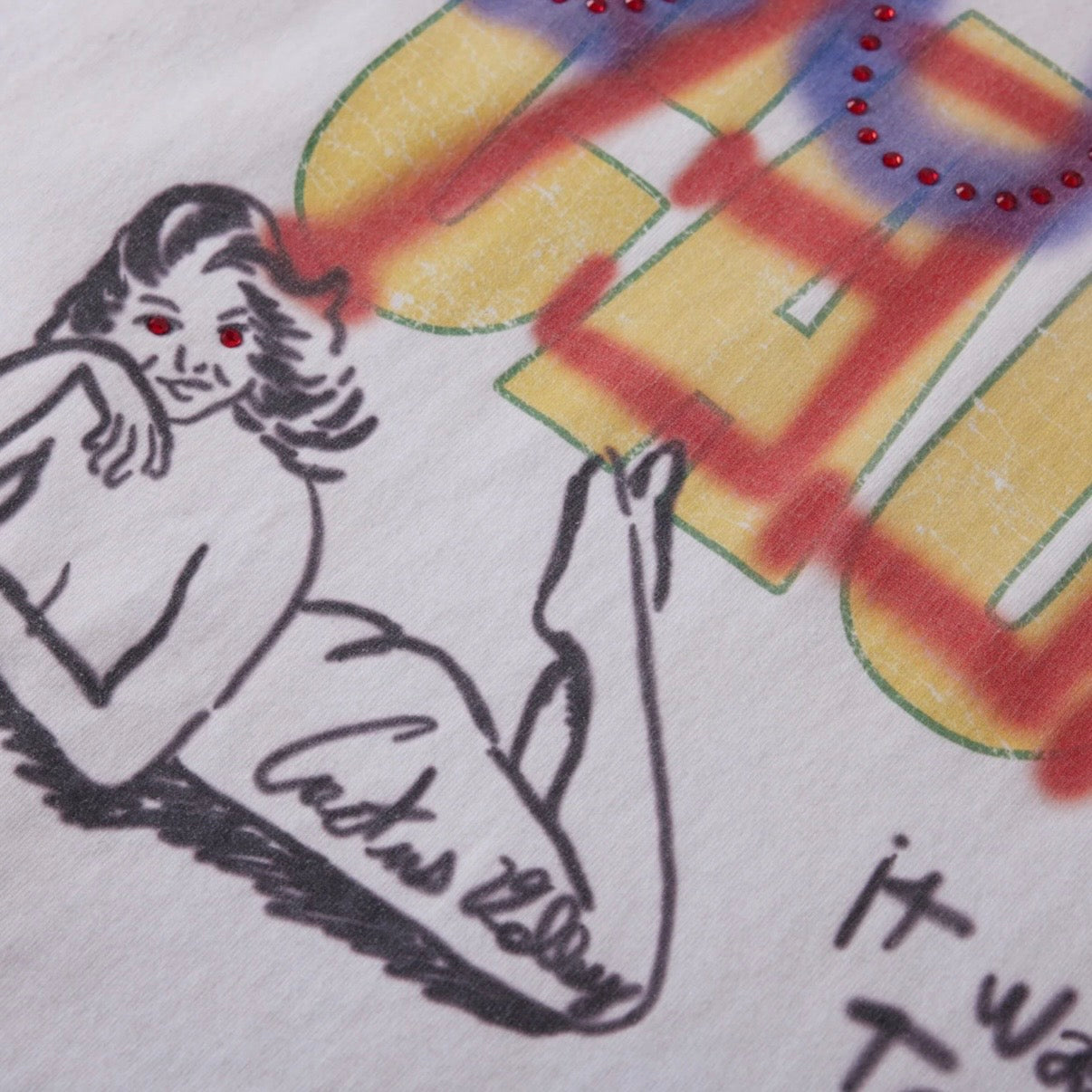 AZVA Catcus Graffiti T-Shirt