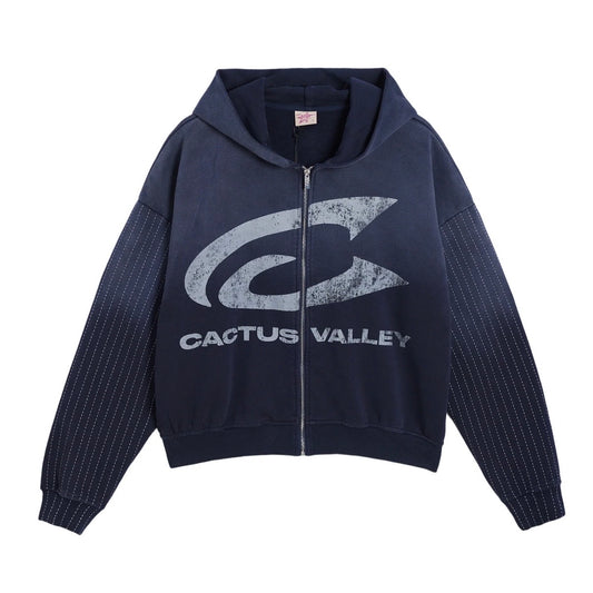 AZVA Stitch Zip Hoodie