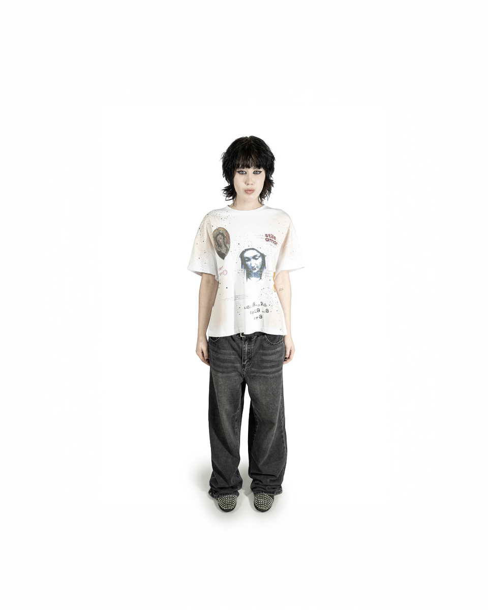 Stile De Amor White De Oro T-Shirt