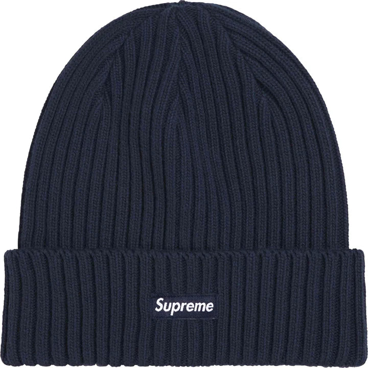 Supreme Navy Overdyed Beanie