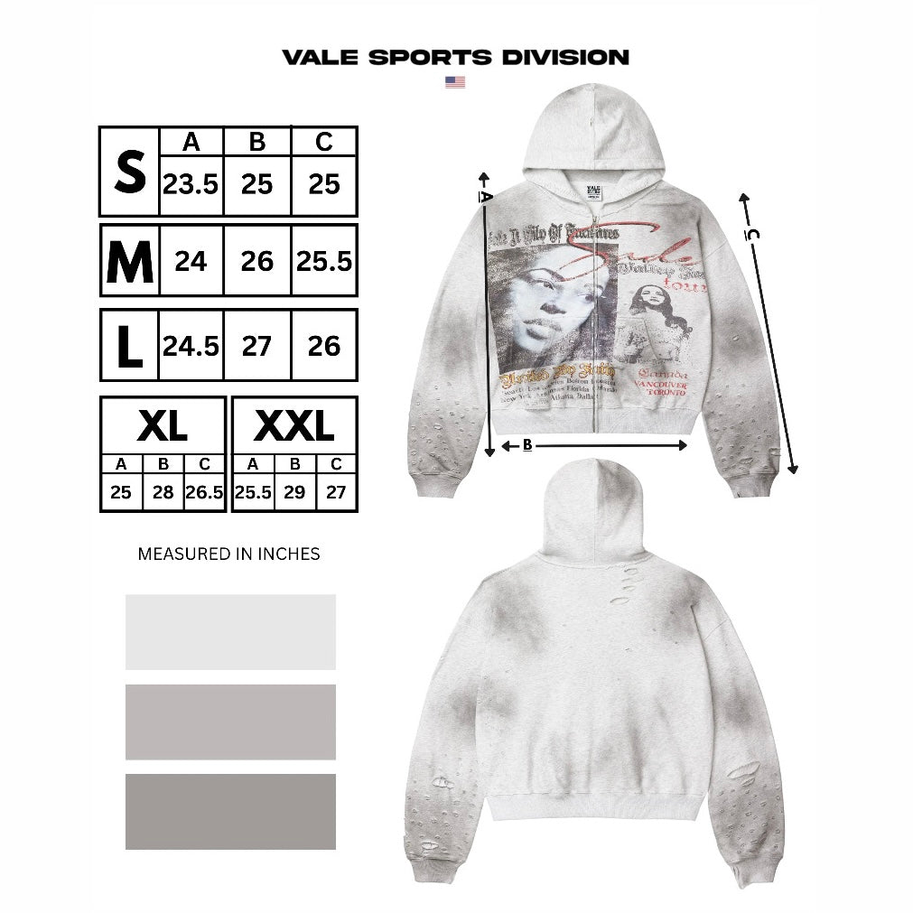 Vale Valley Fest Zip Hoodie
