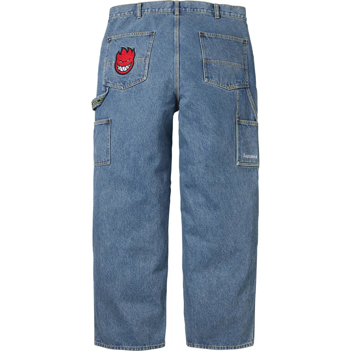 Supreme Spitfire Blue Double Knee Painter Pants