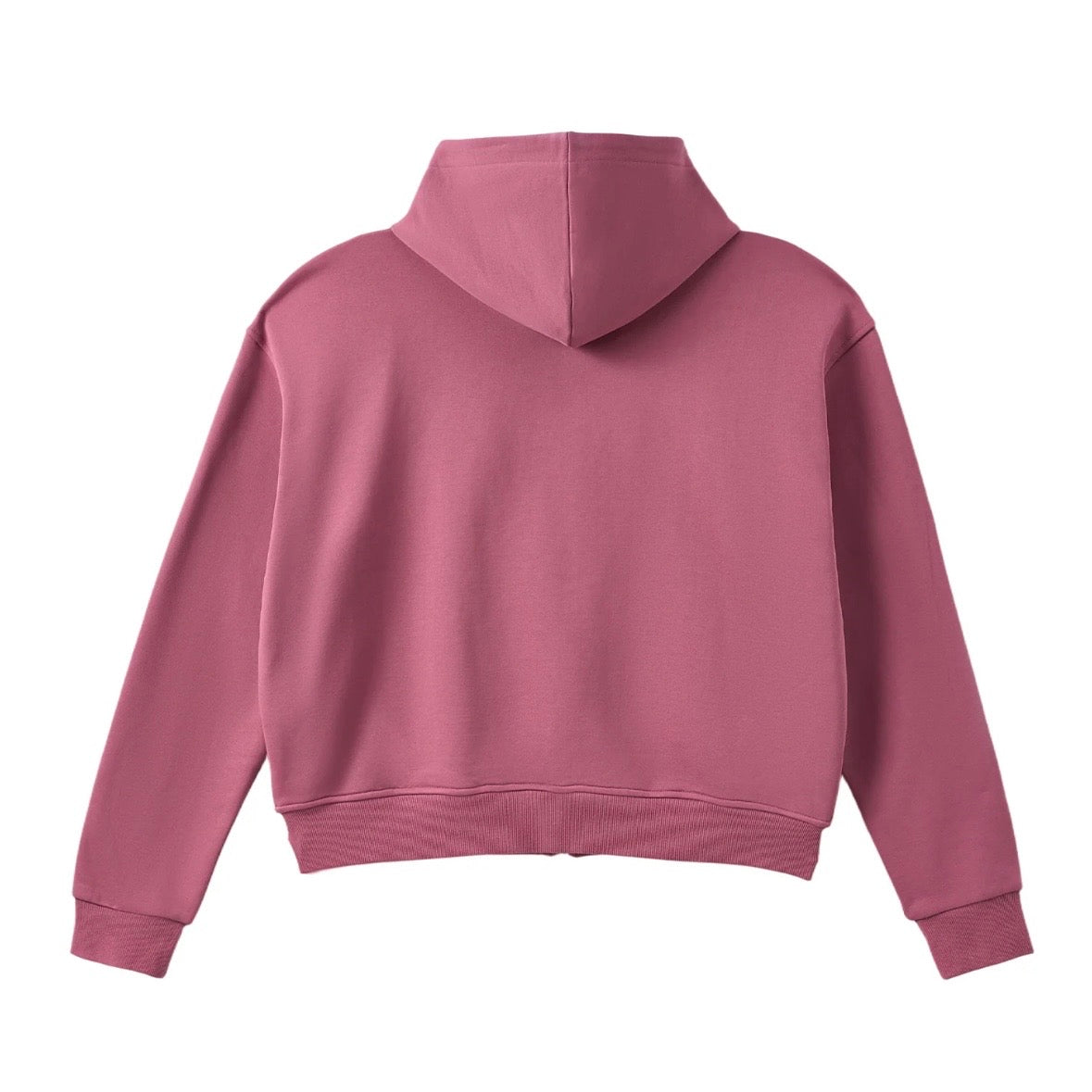 AZVA Raspberry Crystal Cactus Zip Hoodie