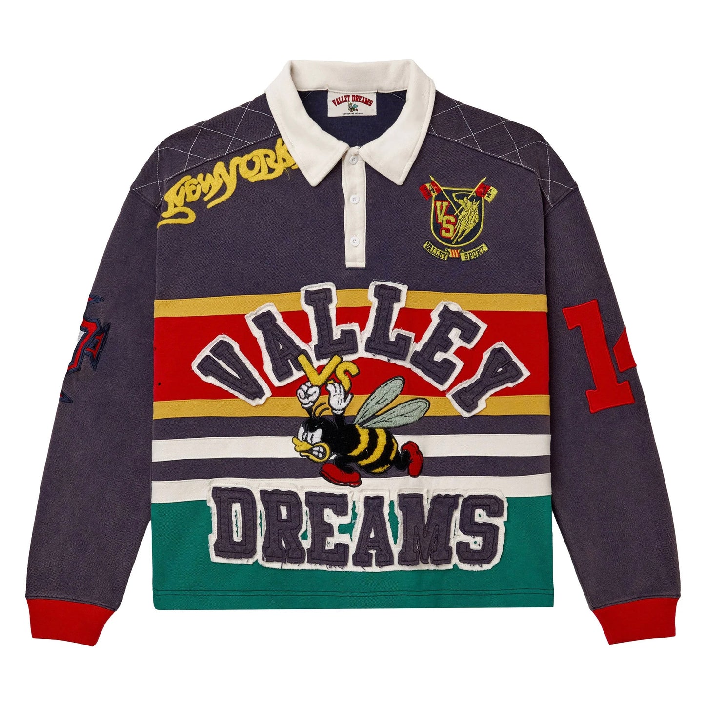 Vale NYC Edition Dreams Rugby Long Sleeve