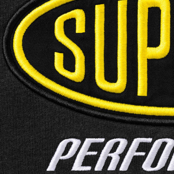 Supreme Black Performance Zip Hoodie
