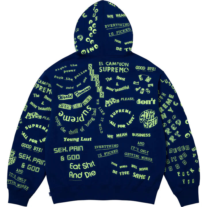 Supreme Royal Too Deadly Hoodie