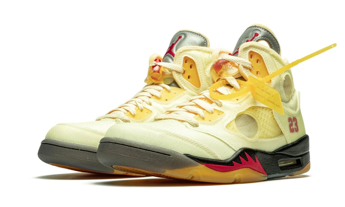 Jordan 5 Off-White Sail