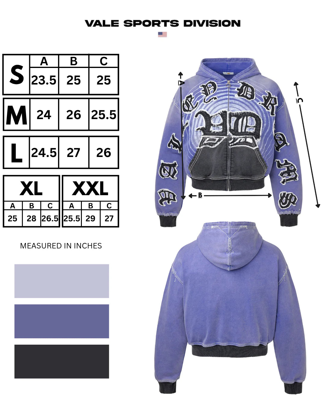 Vale Hypnotiq Zip Hoodie