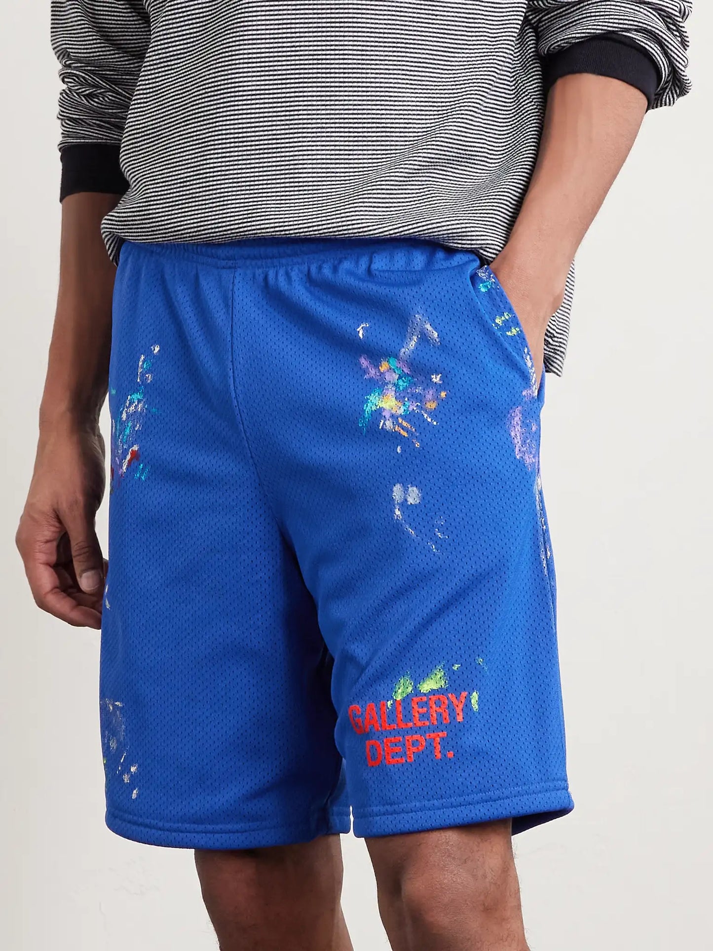 Gallery Dept Blue Studio Gym Shorts