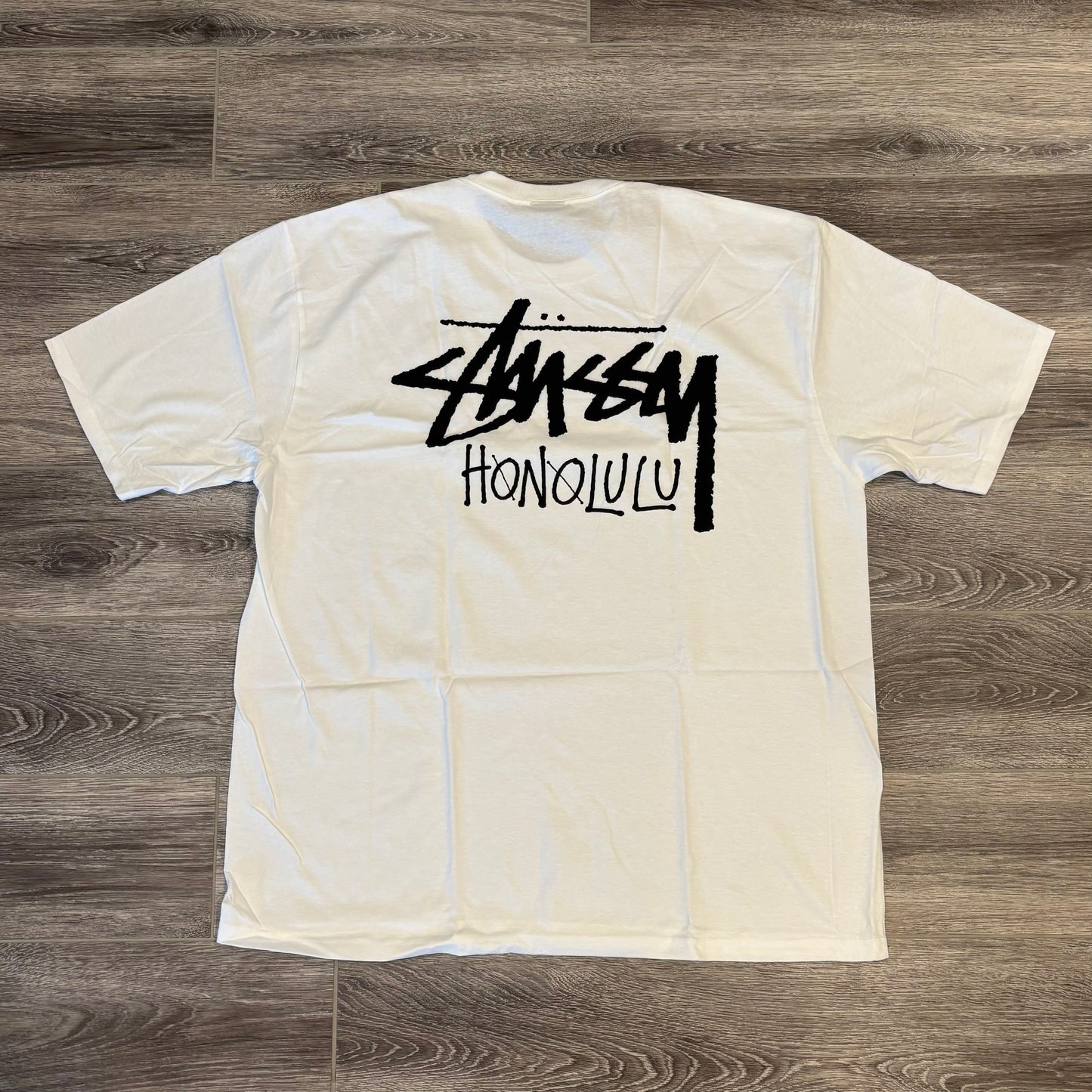 Stussy White Hololulu T-Shirt